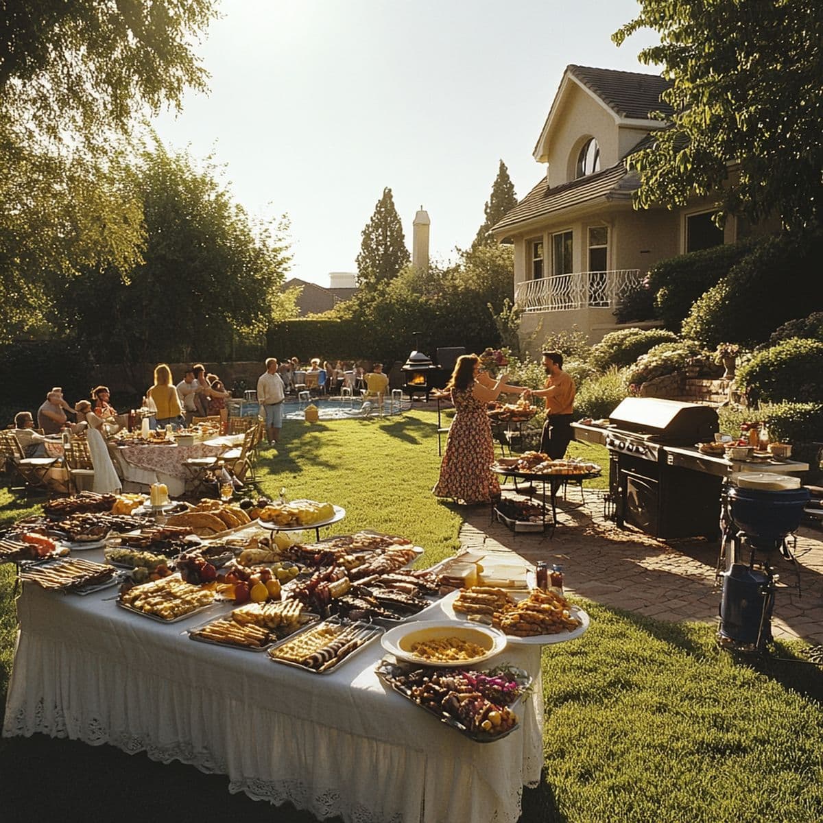 Backyard BBQs equipment rental in Kansas City