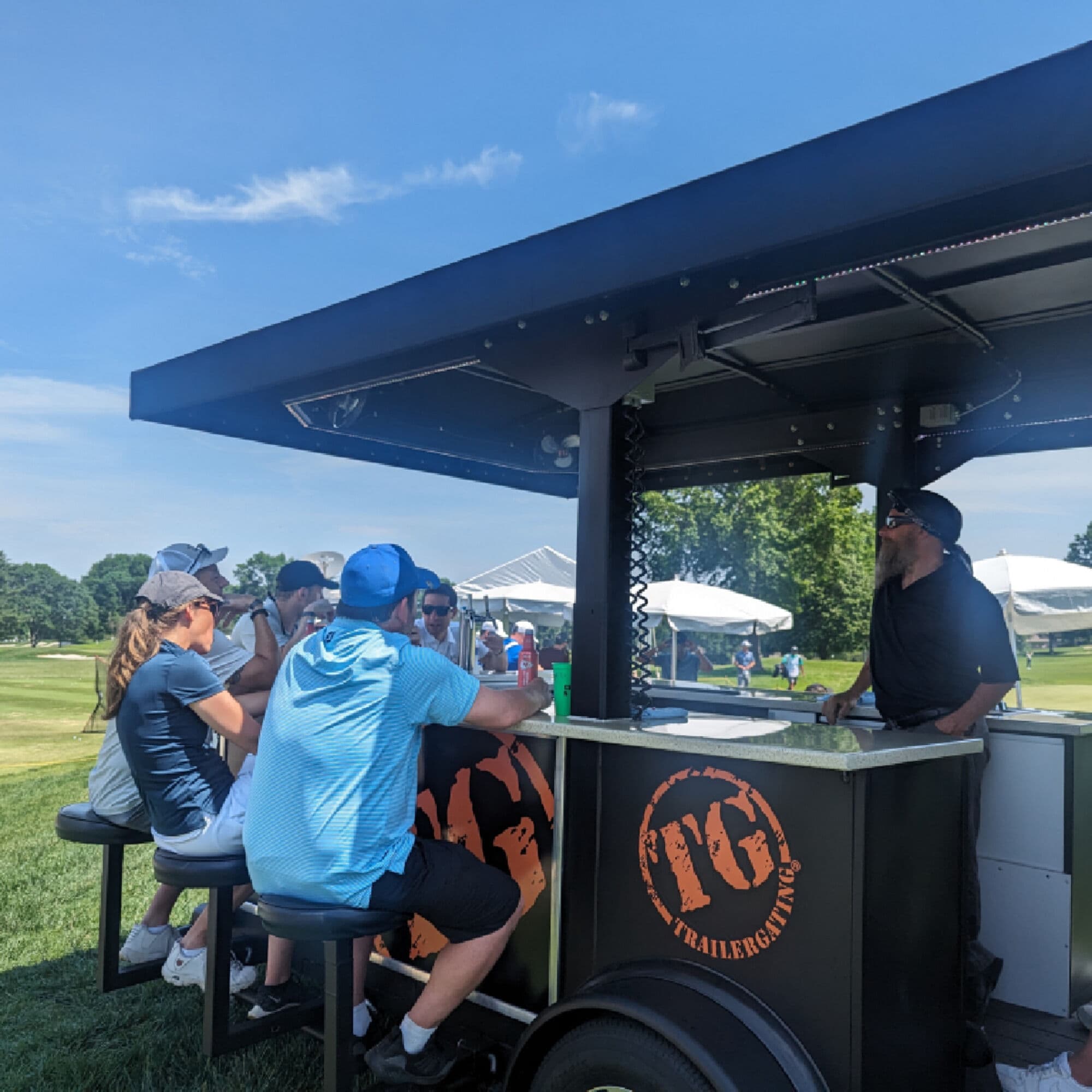 P.U.B. Pop Up Bar Trailer - Portable Bar Trailer - 2