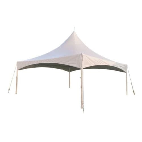 20' x 20' x 8' Peak White Frame Tent rental in Kansas City