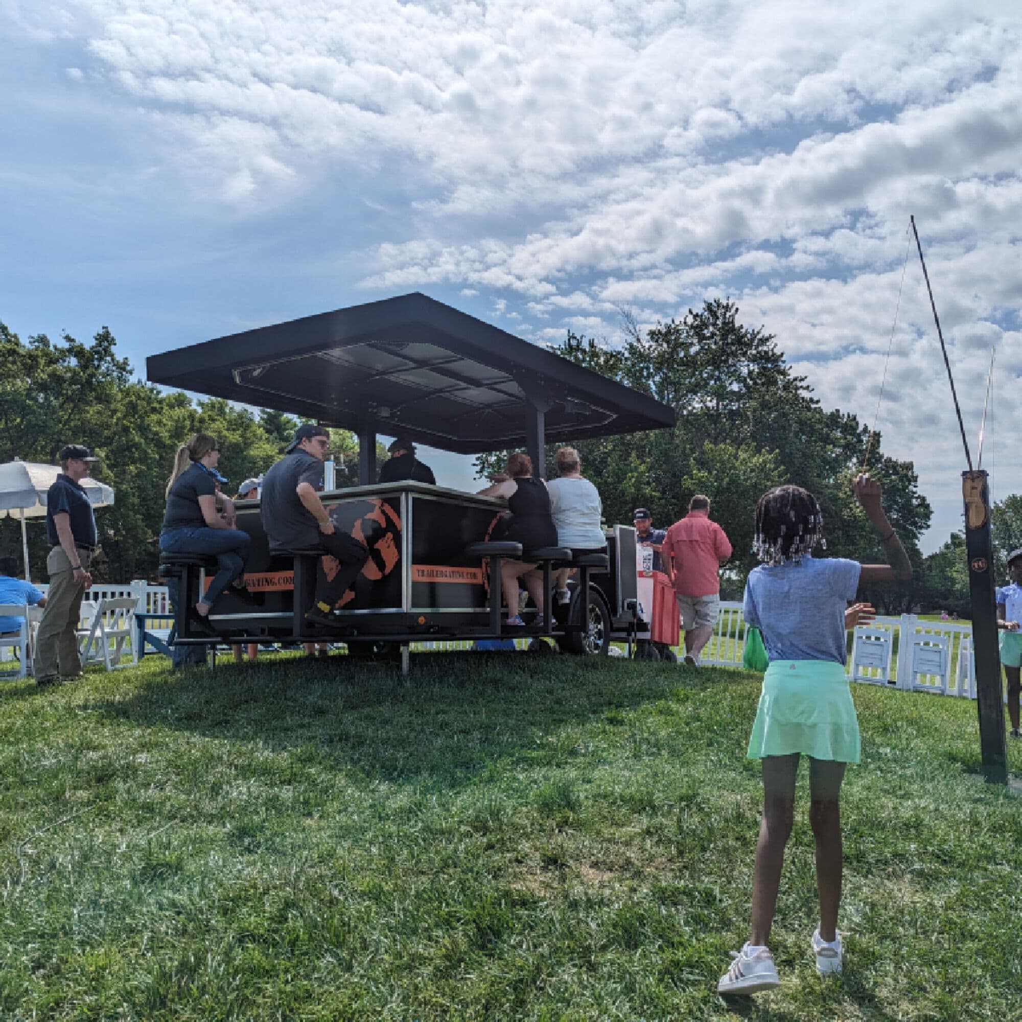 P.U.B. Pop Up Bar Trailer - Portable Bar Trailer - 4